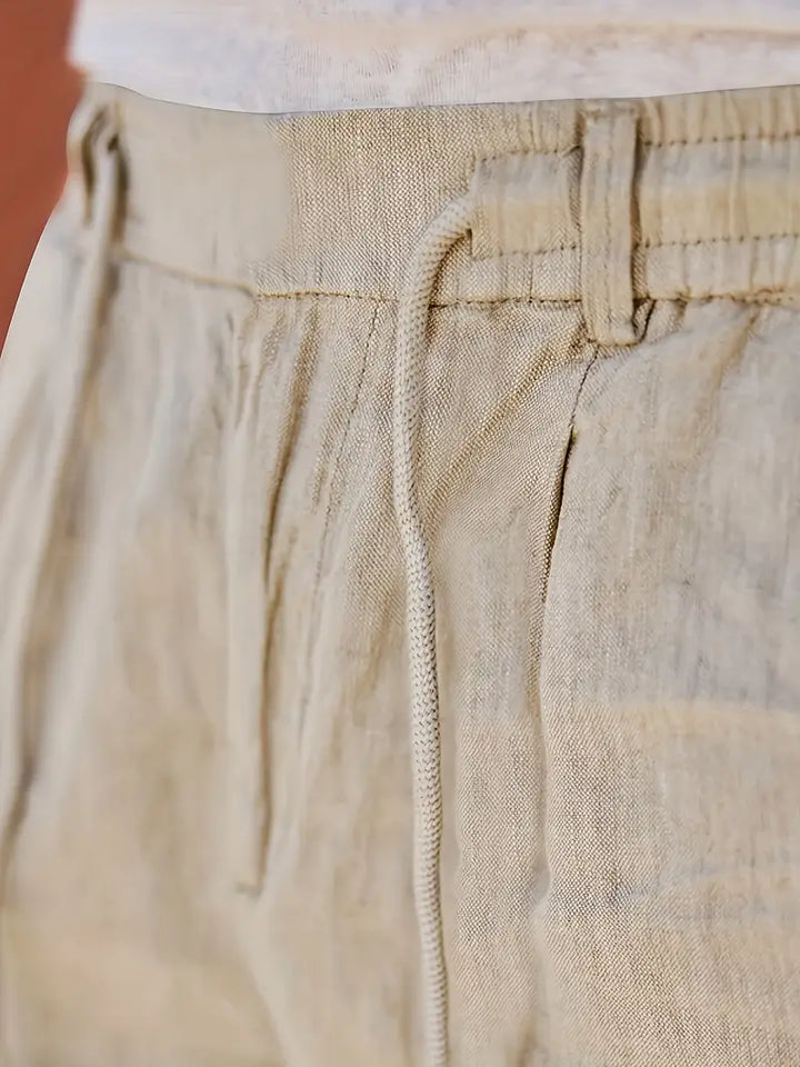 Malcolm – Easygoing Linen Drawstring Pants