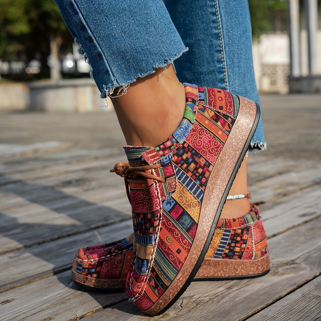 Charlotte – Retro Color Sneakers