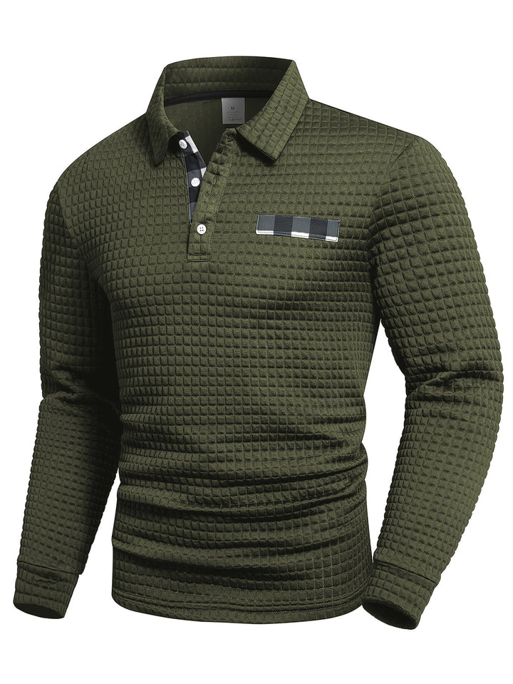 Colton – Casual Long Sleeve Button-Up