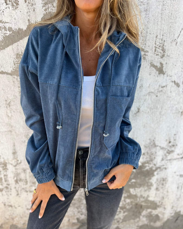 Celeste – Retro Zip Hoodie
