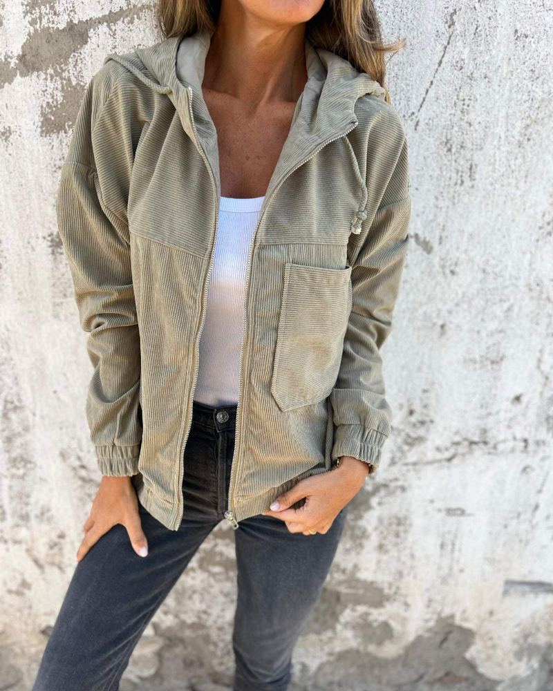 Celeste – Retro Zip Hoodie