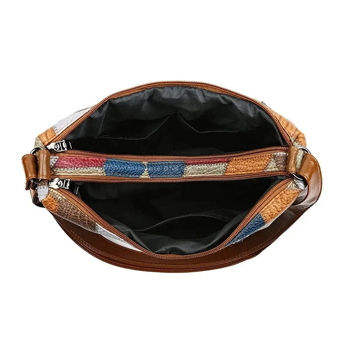 Élise – Statement Patchwork Handbag