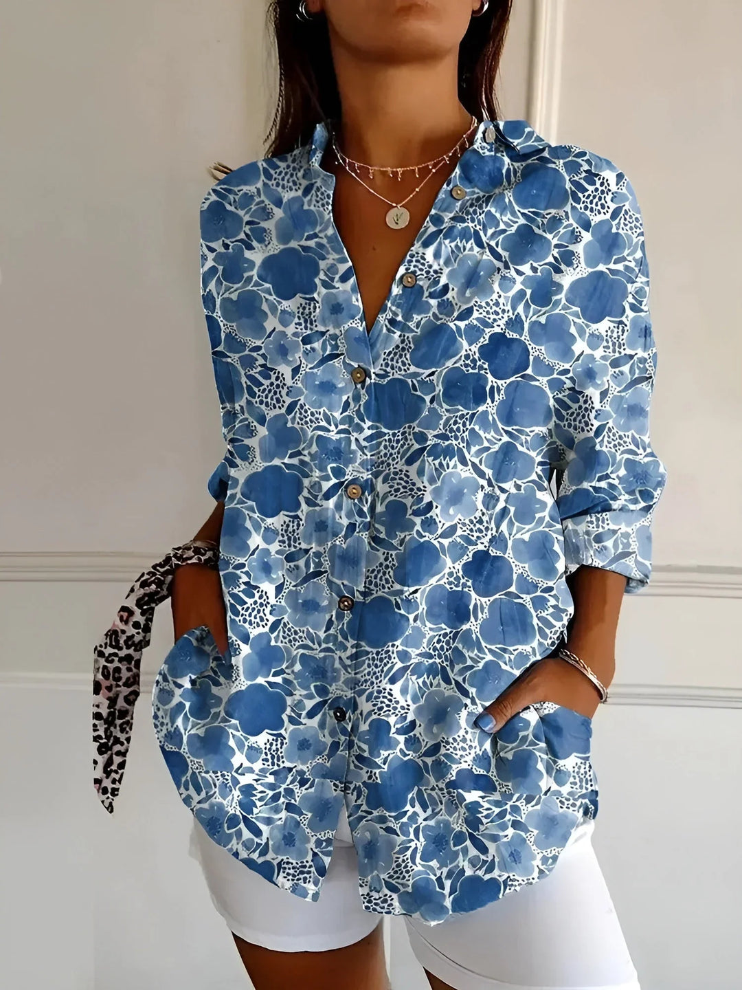 Jenna – Light Cotton Everyday Blouse