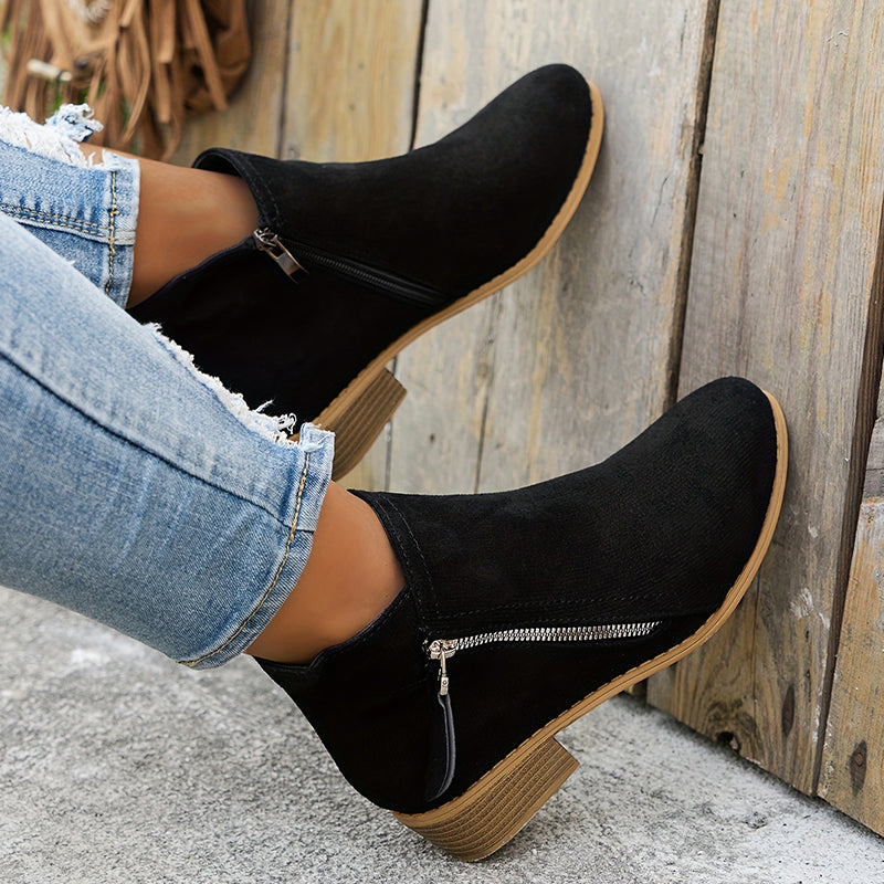 Selena – All-Weather Zip Boots