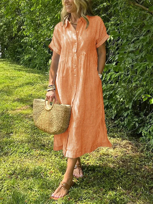 Danica – Soft Summer Shirt Dress