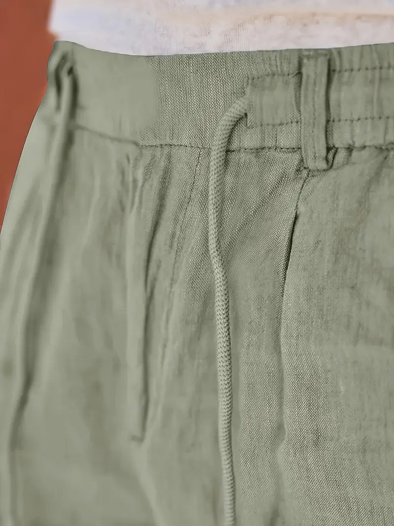 Malcolm – Easygoing Linen Drawstring Pants