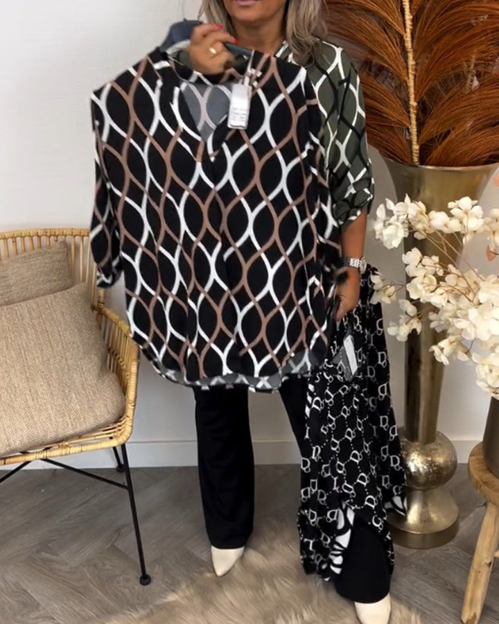 Janny – Long Sleeve Everyday Blouse