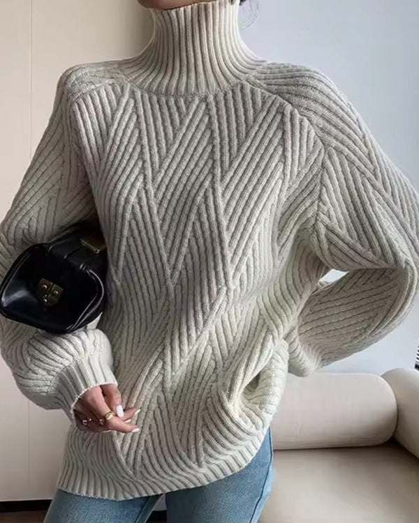 Lesley - Knitted Turtleneck