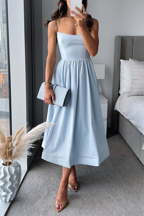 Isla – Sunlit Stroll Midi Dress