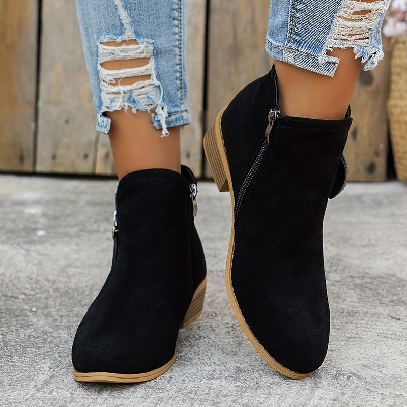 Selena – All-Weather Zip Boots