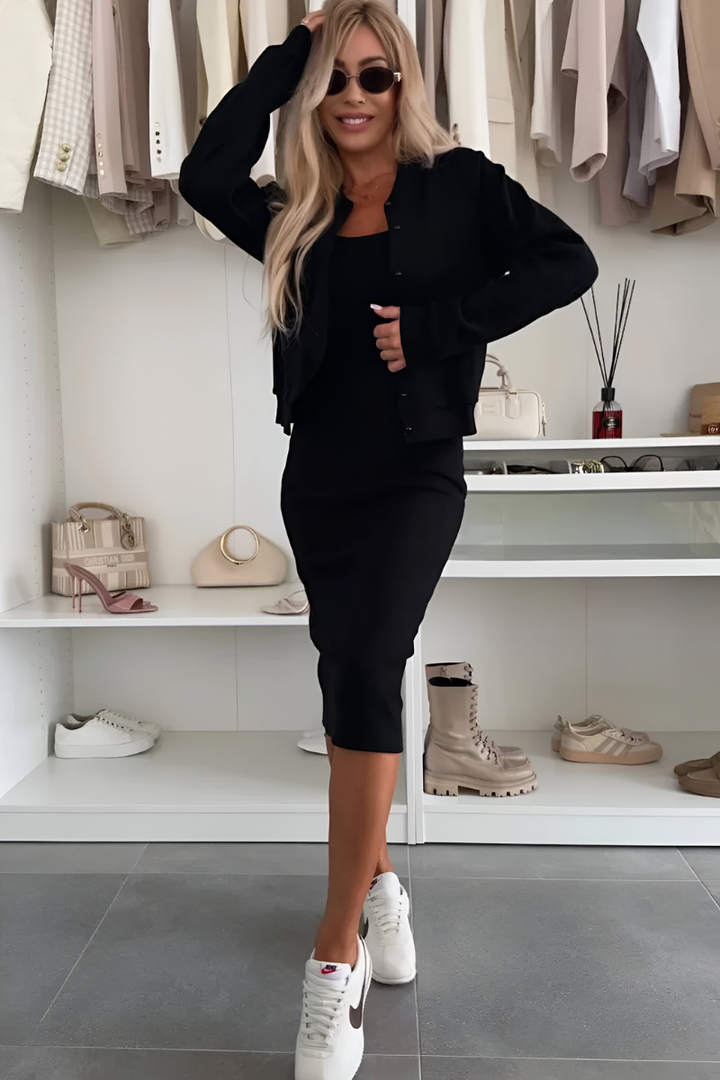 Isabelle – Effortless Midi Dress
