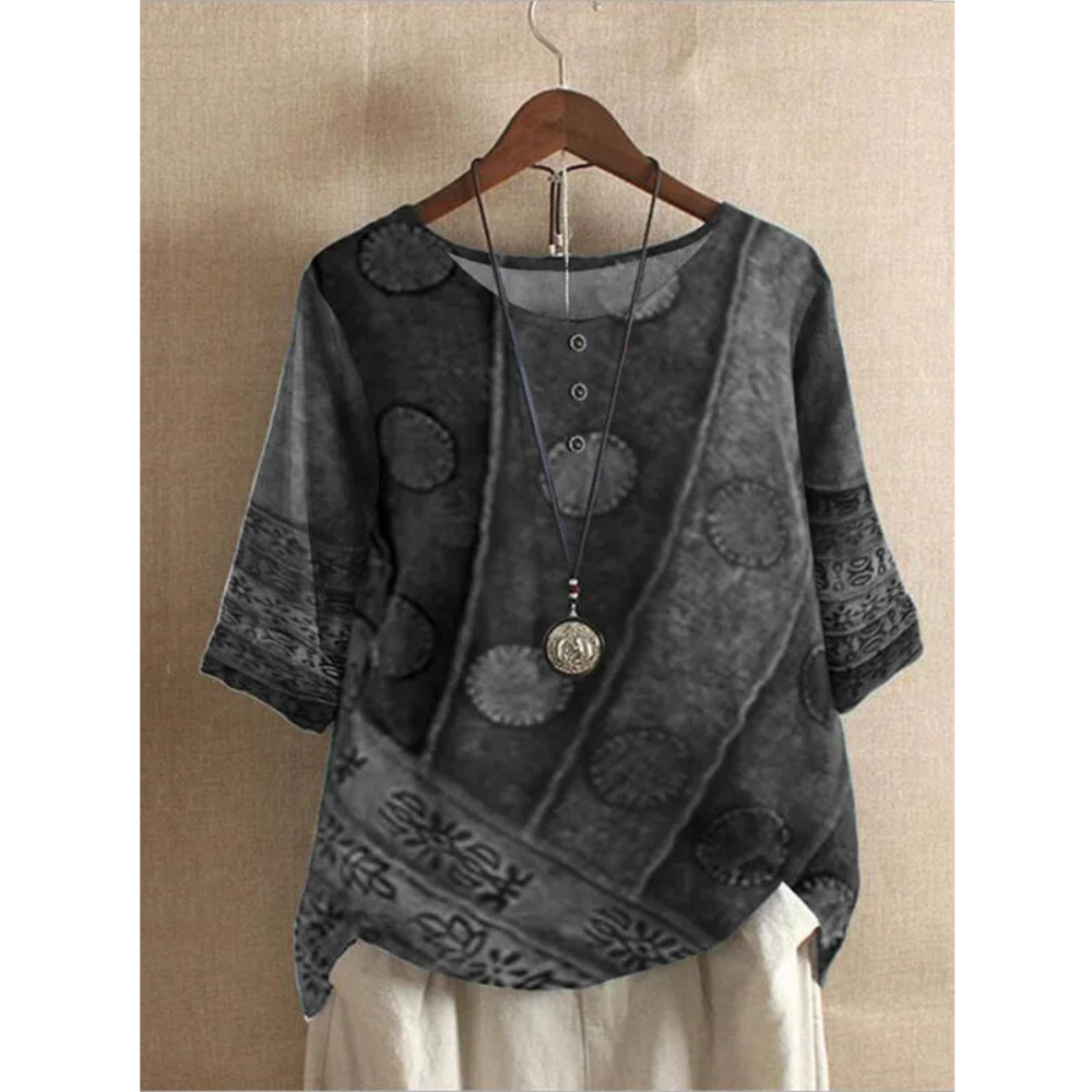Harper – Artistic Patchwork Everyday Top