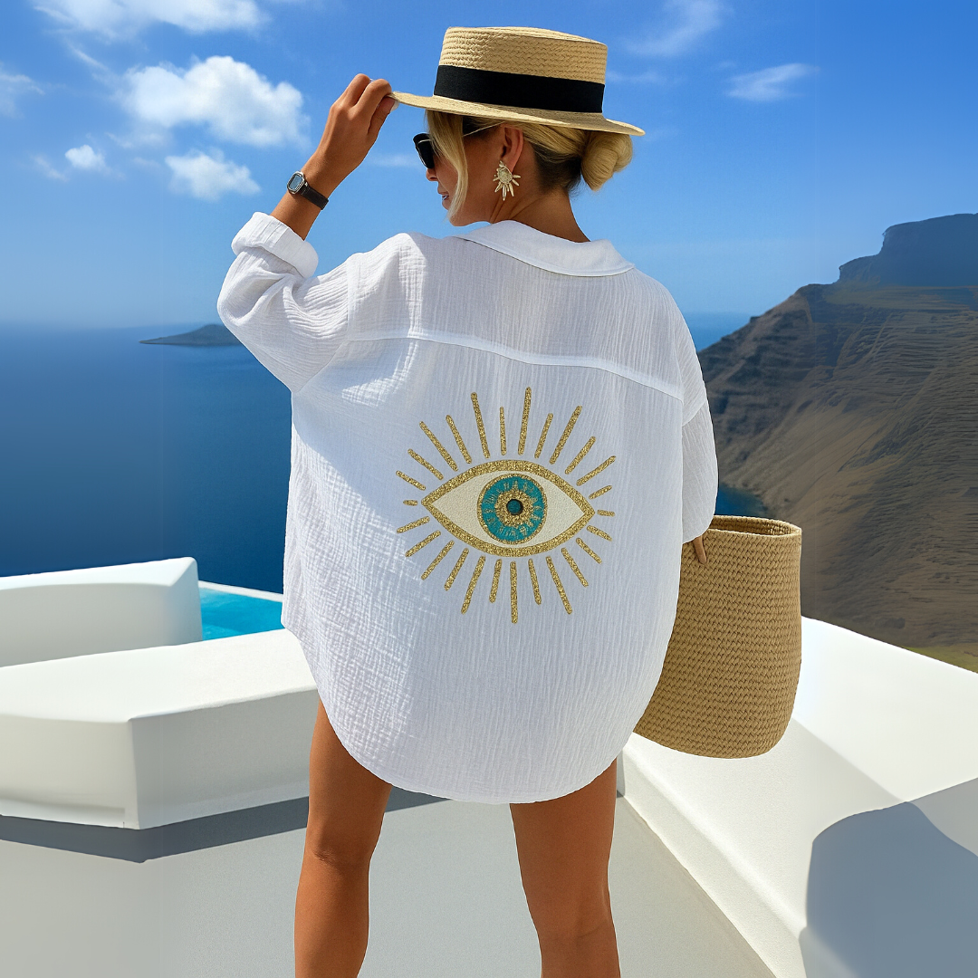 Emma – Effortless Ibiza Blouse