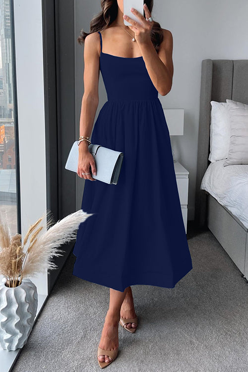 Isla – Sunlit Stroll Midi Dress