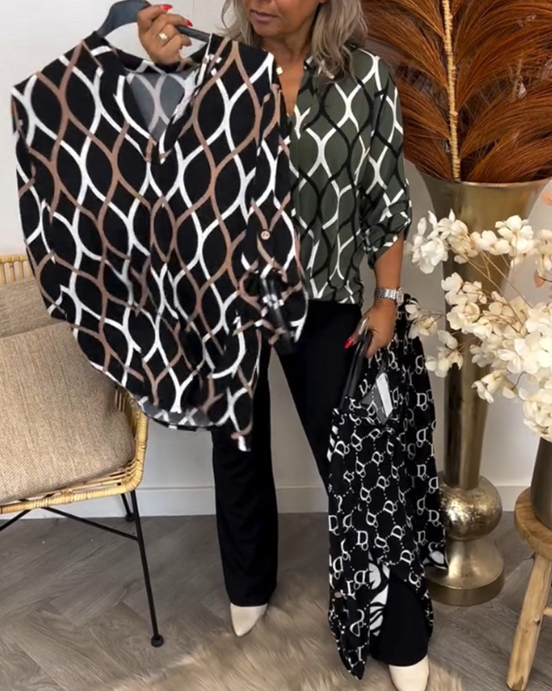 Janny – Long Sleeve Everyday Blouse