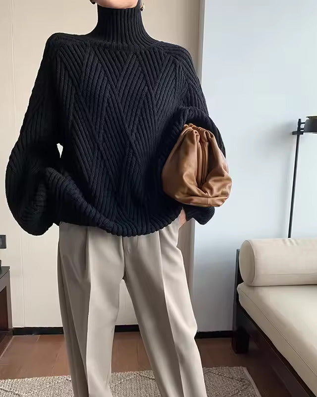 Lesley - Knitted Turtleneck