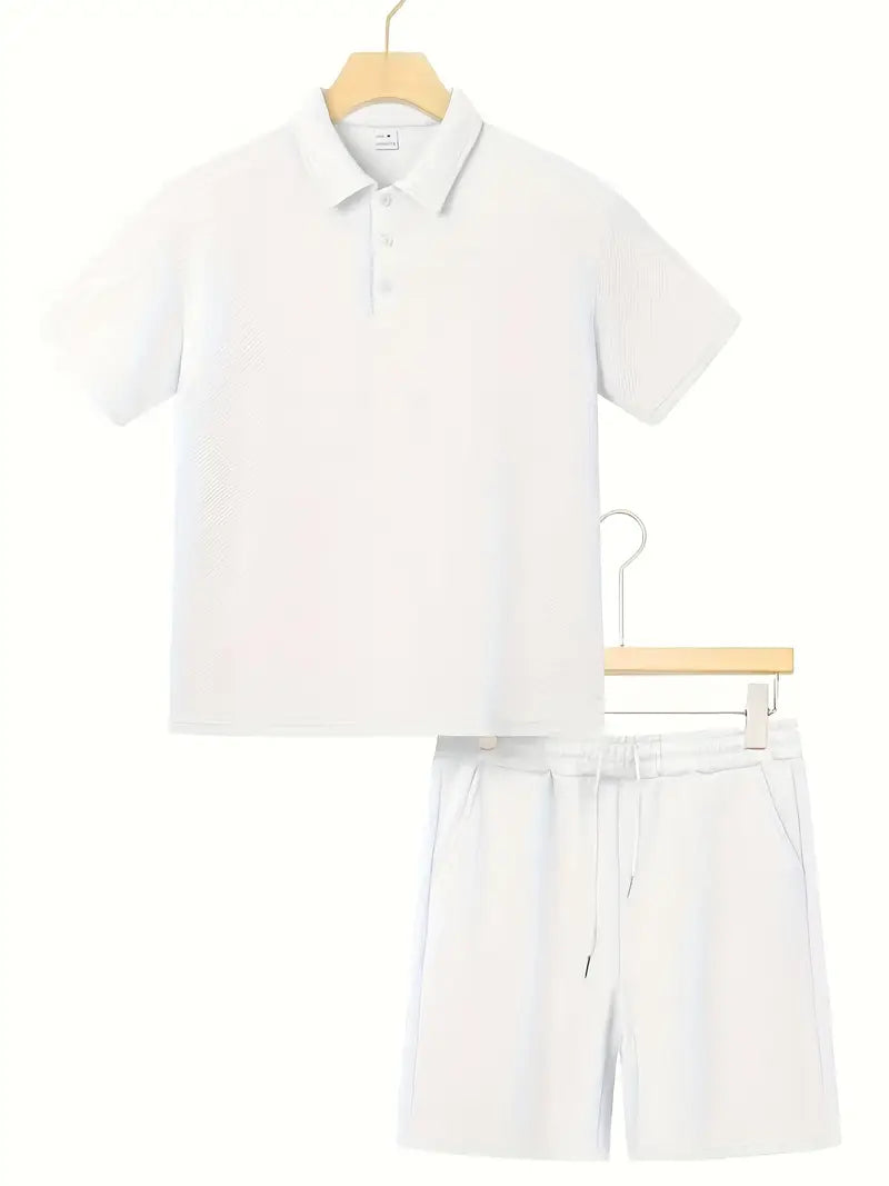 Malcolm – Textured Two-Piece Set