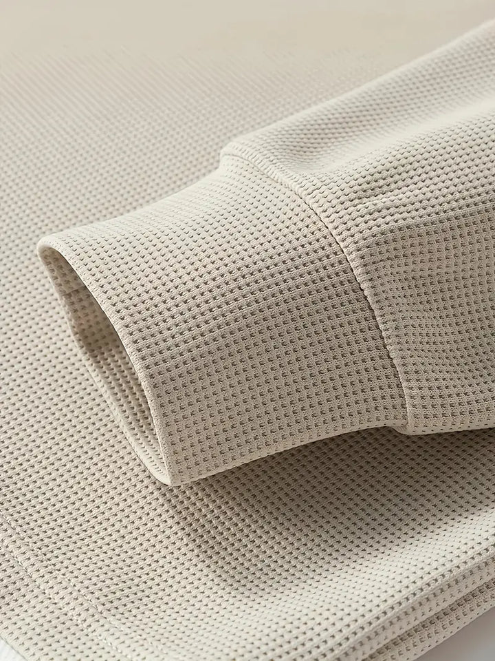 Aldous – Everyday Waffle-Knit Long Sleeve