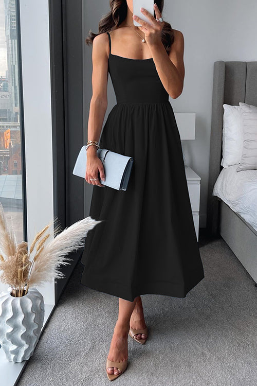 Isla – Sunlit Stroll Midi Dress
