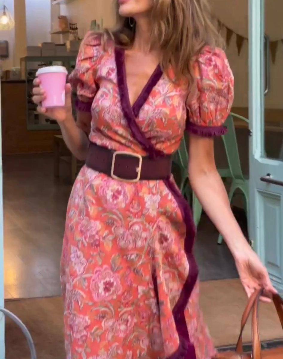 Rosie – Blush Pink Maxi Dress