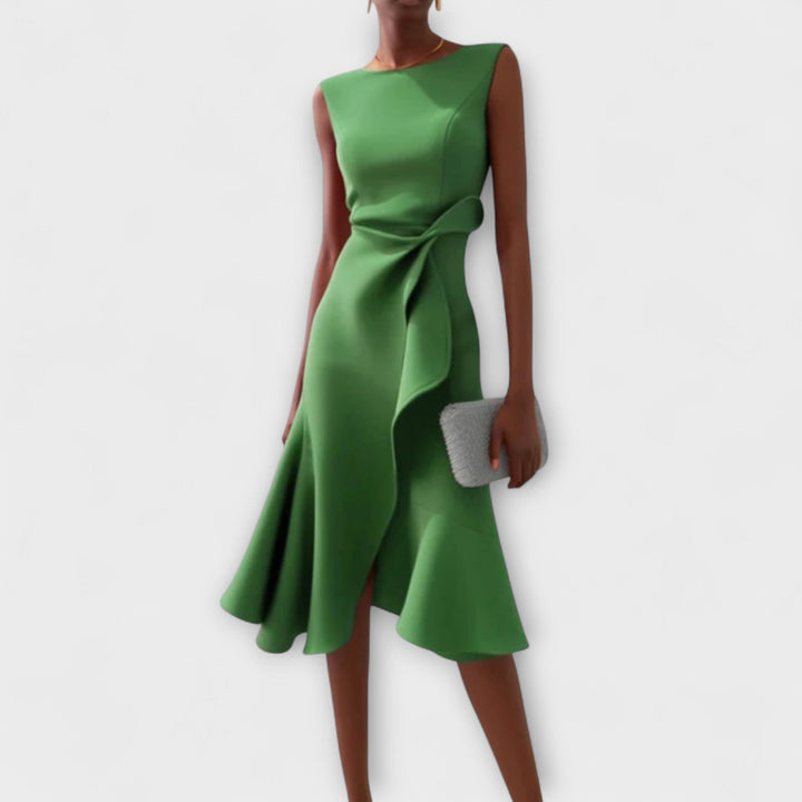 Danica – Draped Midi for Special Moments