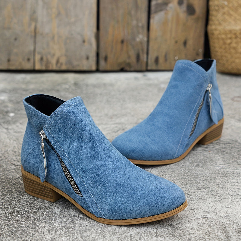 Selena – All-Weather Zip Boots