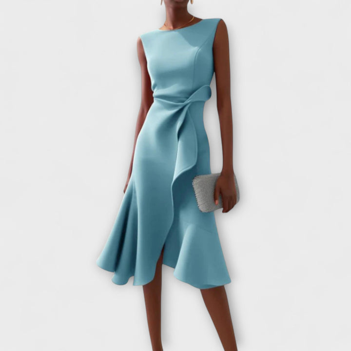 Danica – Draped Midi for Special Moments
