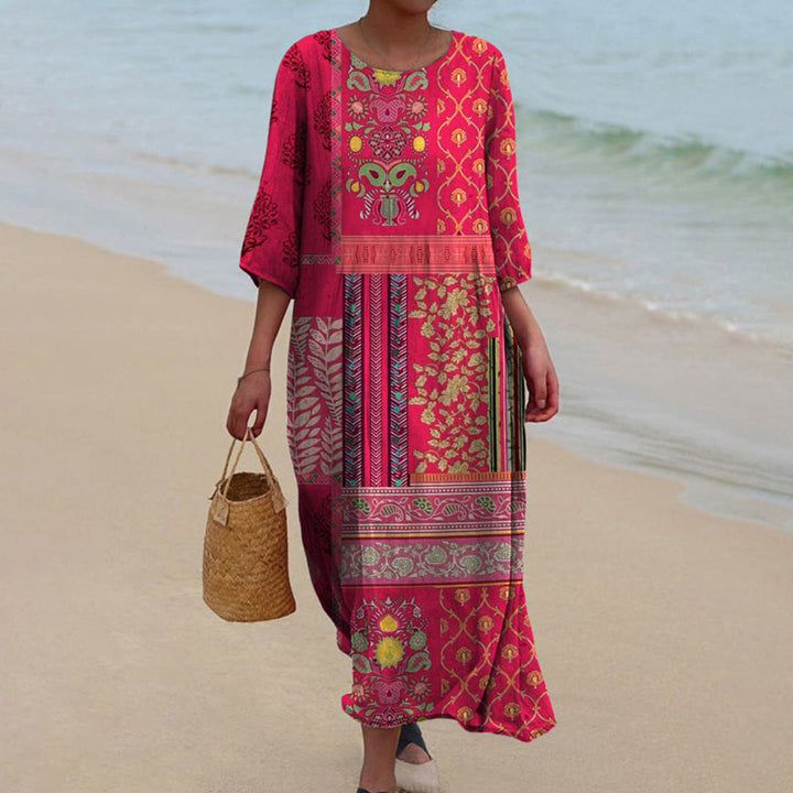 Sophie – Boho Flow Maxi Dress