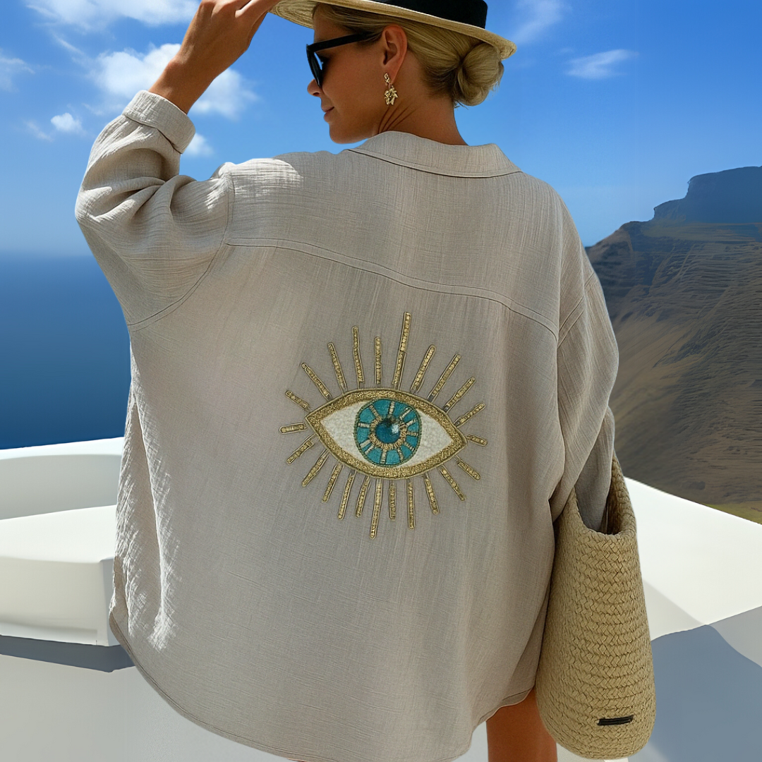 Emma – Effortless Ibiza Blouse