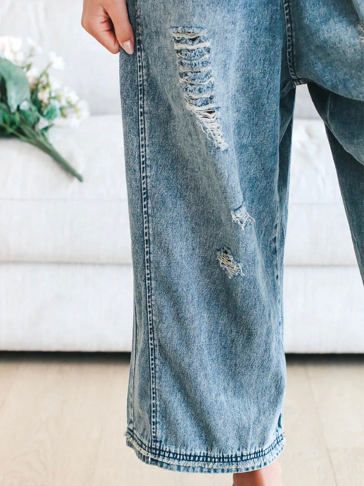 Naomi – Vintage Denim Overalls