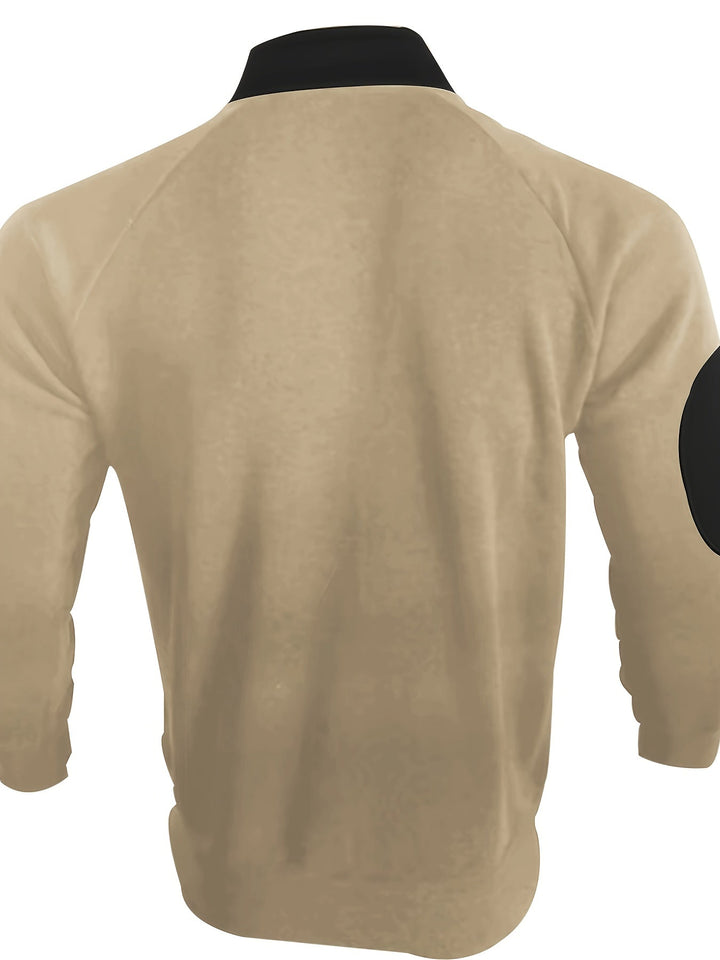 Nathan – Casual Quarter Zip Pullover