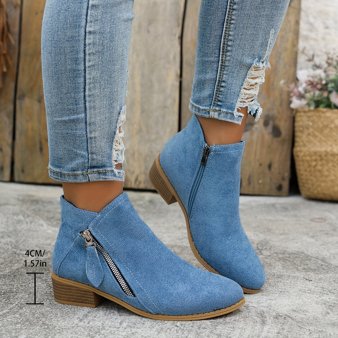 Selena – All-Weather Zip Boots