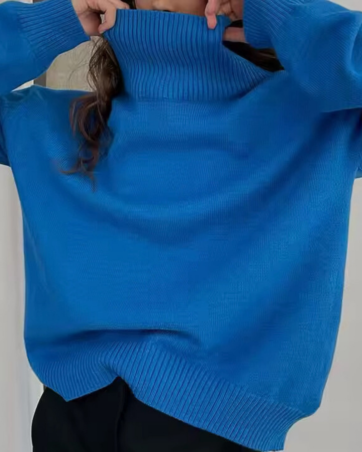 Isabella - Oversized Turtleneck