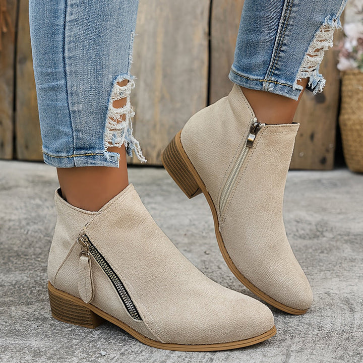 Selena – All-Weather Zip Boots