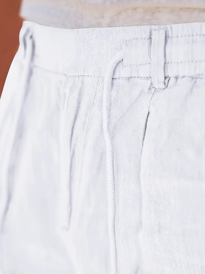 Malcolm – Easygoing Linen Drawstring Pants