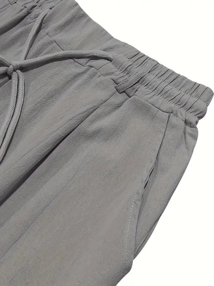 Malcolm – Easygoing Linen Drawstring Pants