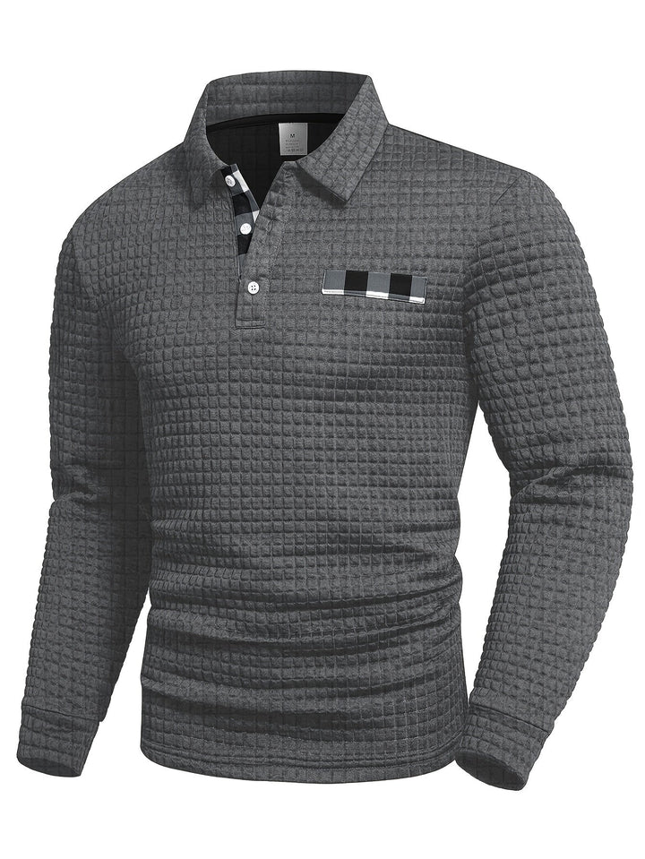 Colton – Casual Long Sleeve Button-Up