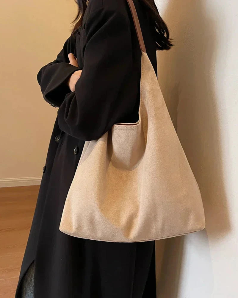 Hannah – Suede Shoulder Bag