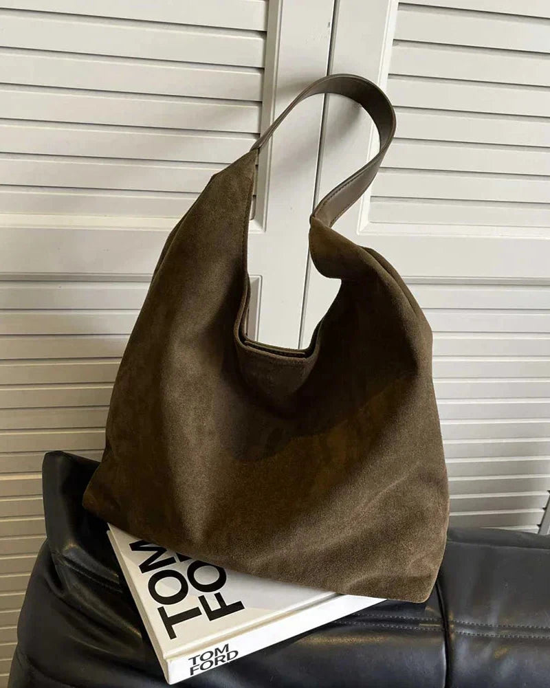 Hannah – Suede Shoulder Bag
