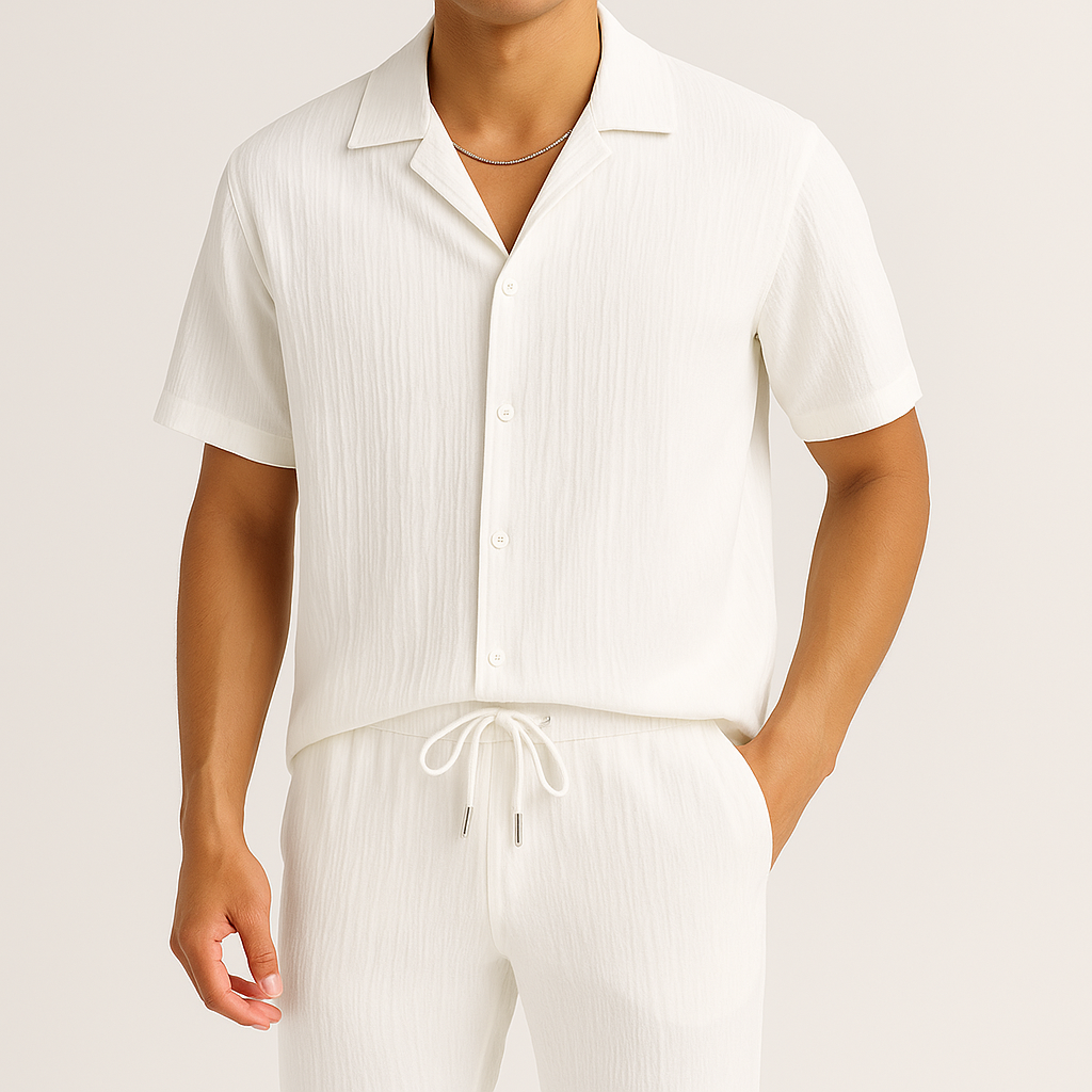 Tyler – Summer Ease with a Sharp Look