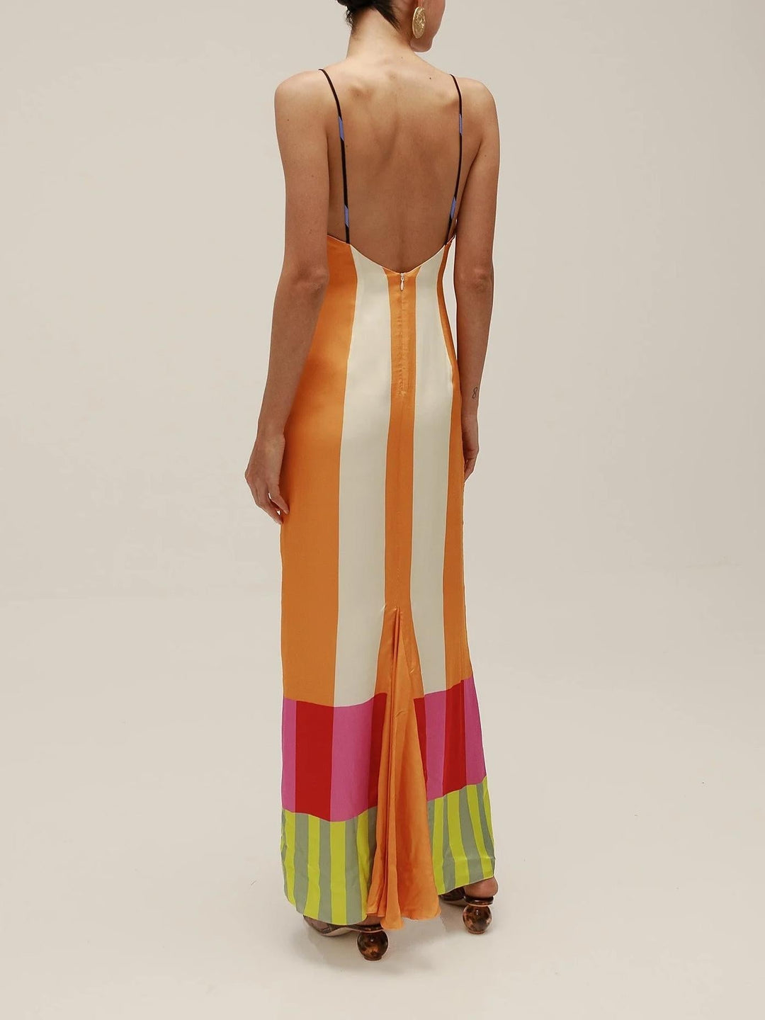 Elodie – Bold Stripe Statement Dress