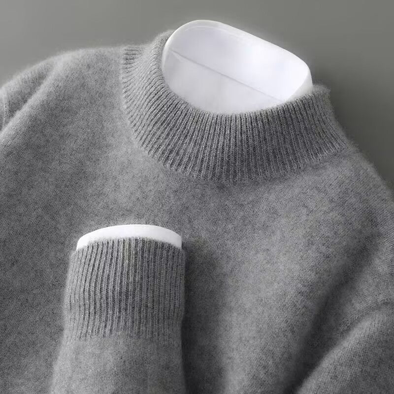 Sylvie – Refined Mock Neck Sweater