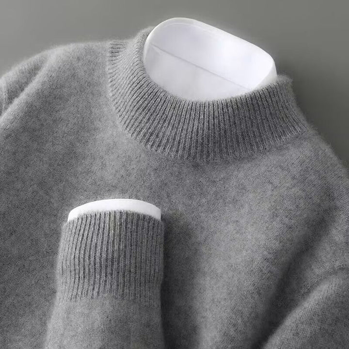 Sylvie – Refined Mock Neck Sweater