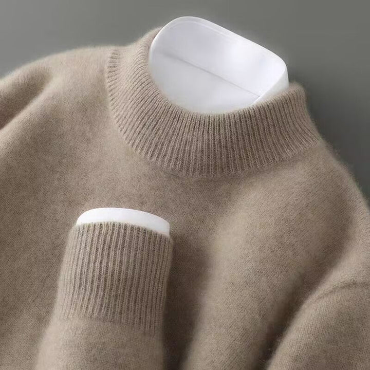 Sylvie – Refined Mock Neck Sweater