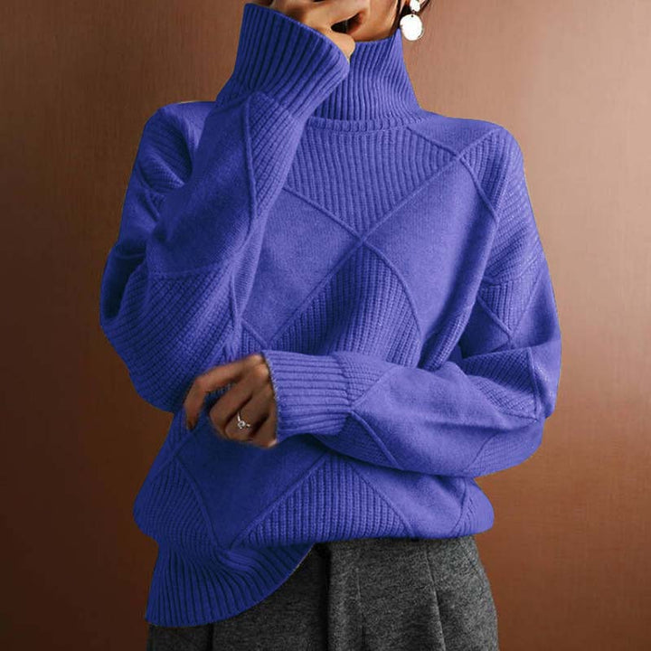 Denise – Chic High-Neck Sweater