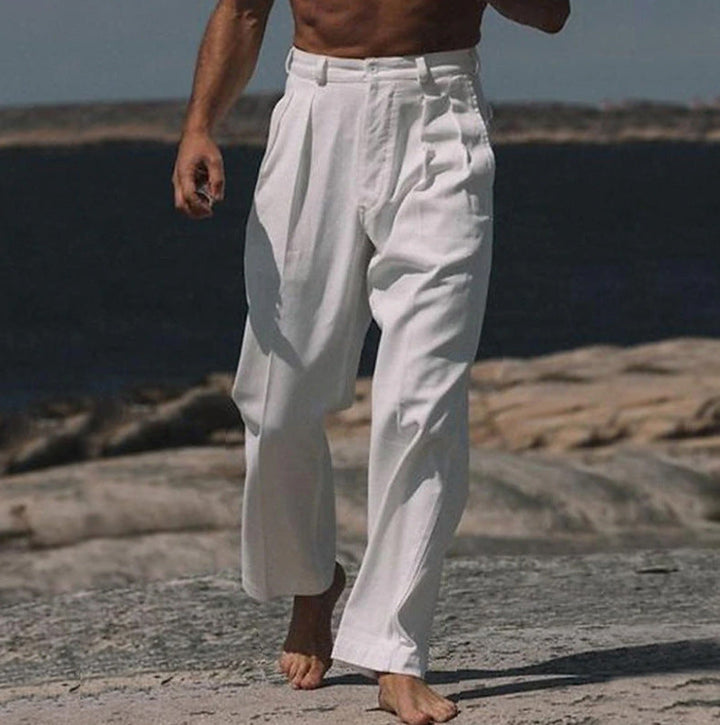 Noah – Easy Flow Wide-Leg Trousers