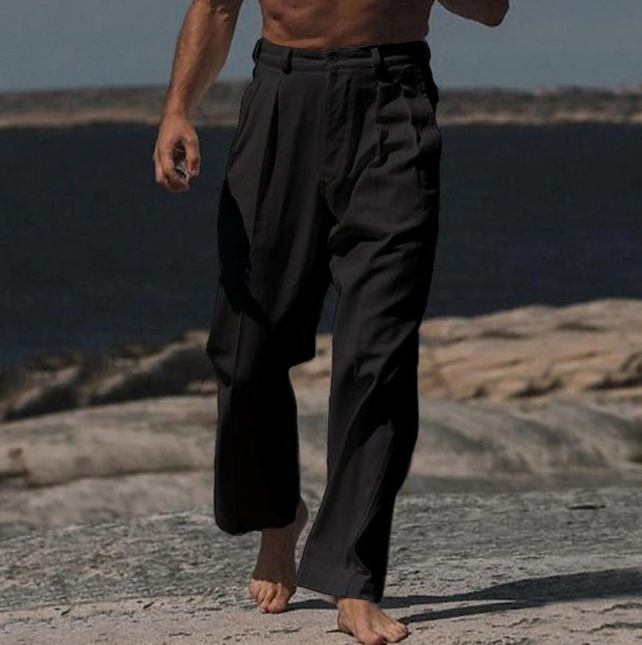 Noah – Easy Flow Wide-Leg Trousers