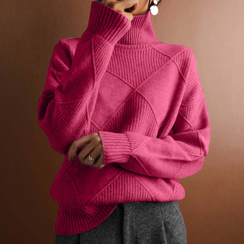 Denise – Chic High-Neck Sweater