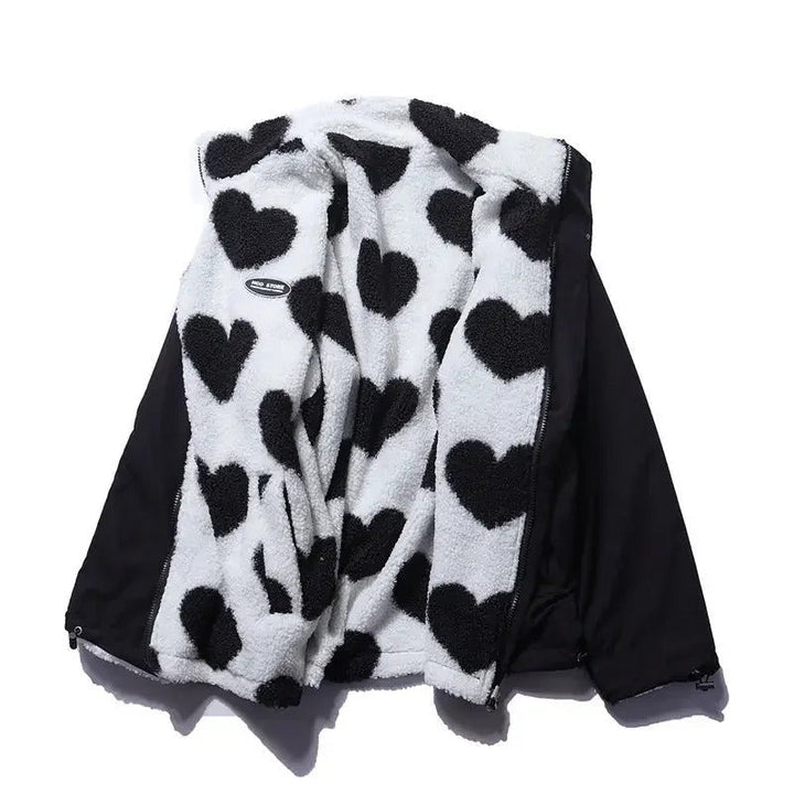 Katharina – Reversible Heart Jacket