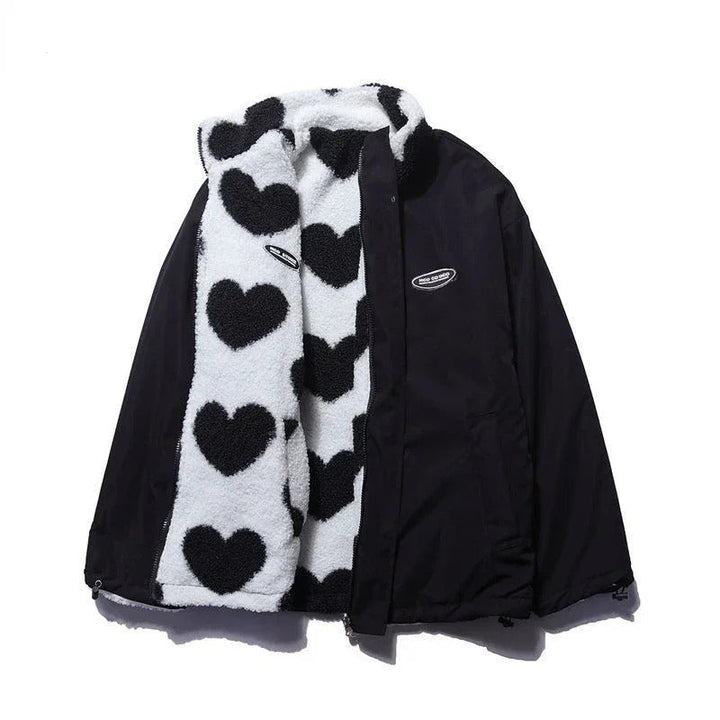 Katharina – Reversible Heart Jacket